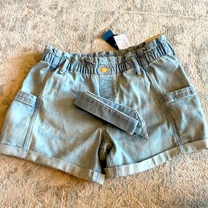 Abercrombie kids jean shorts. High rise